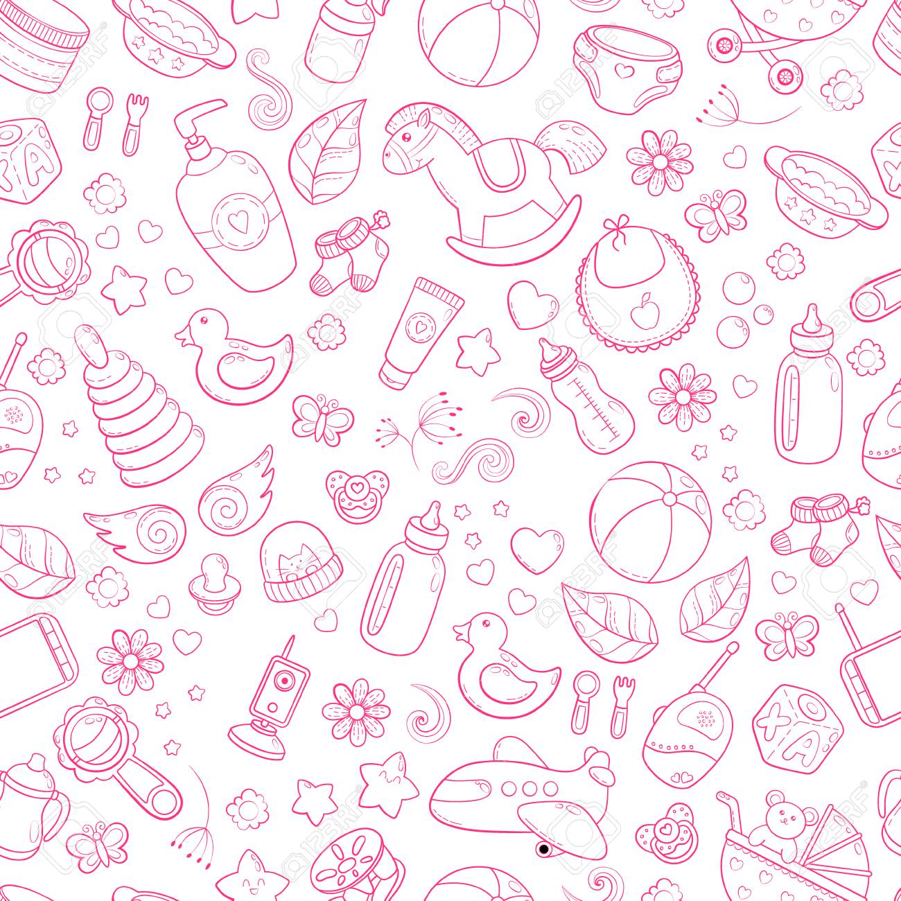 Diseño De Fondo De Pantalla Con Doodle De Dibujos Animados De Juguetes Y Artículos Para Bebés. Ilustraciones Svg, Vectoriales, Clip Art Vectorizado Libre De Derechos. Image 91723187. Diseño De Fondo De Pantalla Con Doodle De Dibujos Animados De Juguetes Y Artículos Para Bebés. Ilustraciones Svg, Vectoriales, Clip Art Vectorizado Libre De Derechos. Image 91723187.