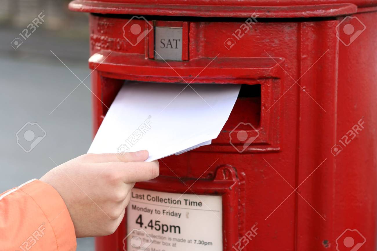 Street posting box Street posting box