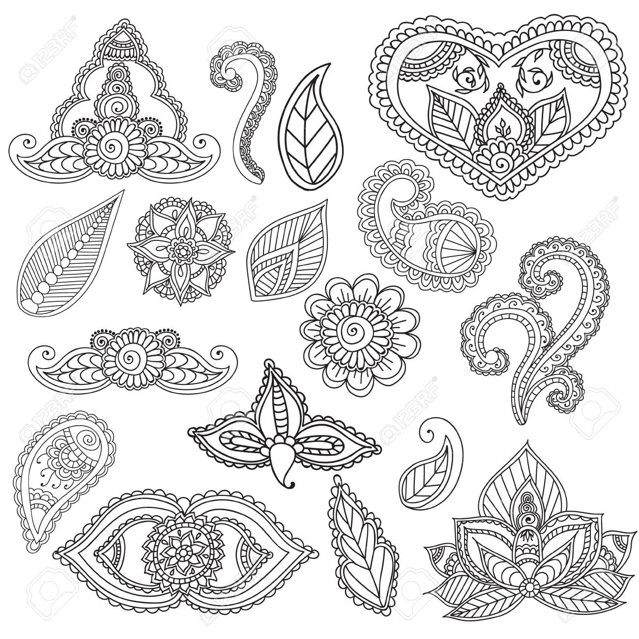 大人のための着色のページ Cet Fo ヘンナ一時的な刺青落書き抽象花柄ペイズリー デザイン要素 マンダラ ベクトル イラスト 塗り絵 大人のための着色のページ のイラスト素材 ベクタ Image 大人のための着色のページ Cet Fo ヘンナ一時的な刺青落書き抽象花柄ペイズリー デザイン要素 マンダラ ベクトル イラスト 塗り絵 大人のための着色のページ のイラスト素材 ベクタ Image