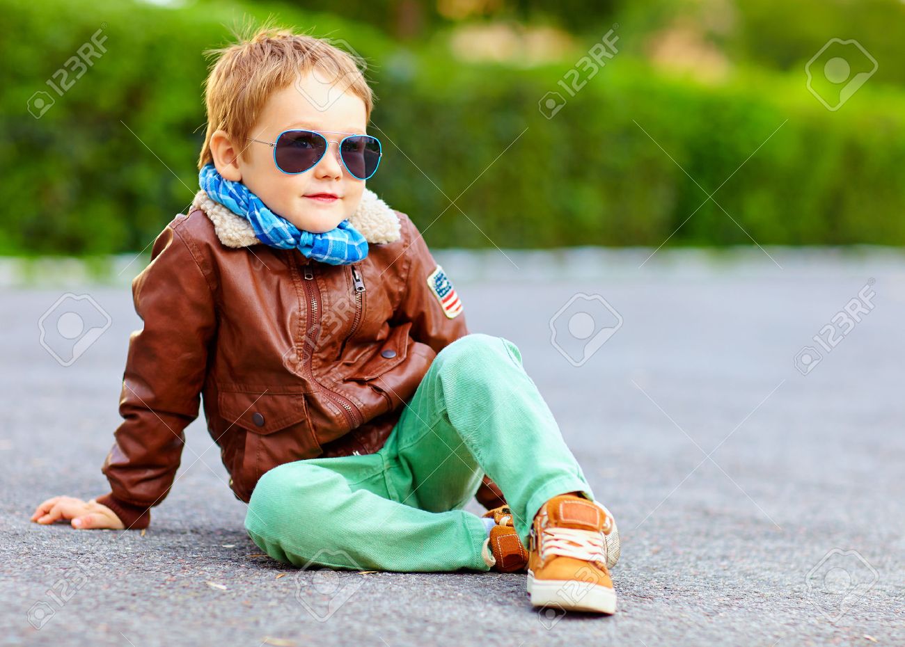 Stylish boy posing road side - PixaHive