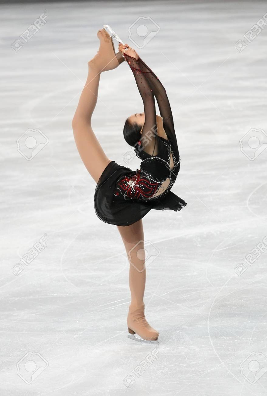 浅田真央　スピン 