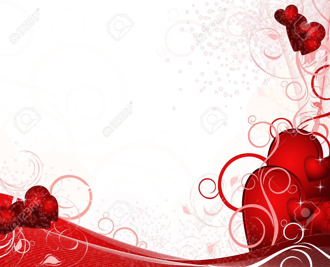 valentines card background