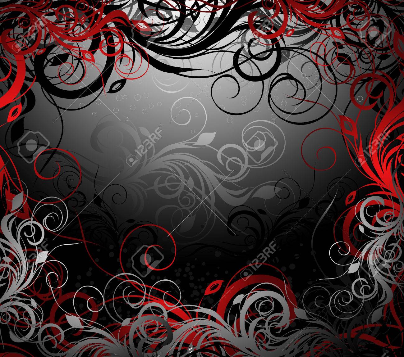 black, red and gold floral background with pattern - 6568151 black, red and gold floral background with pattern - 6568151