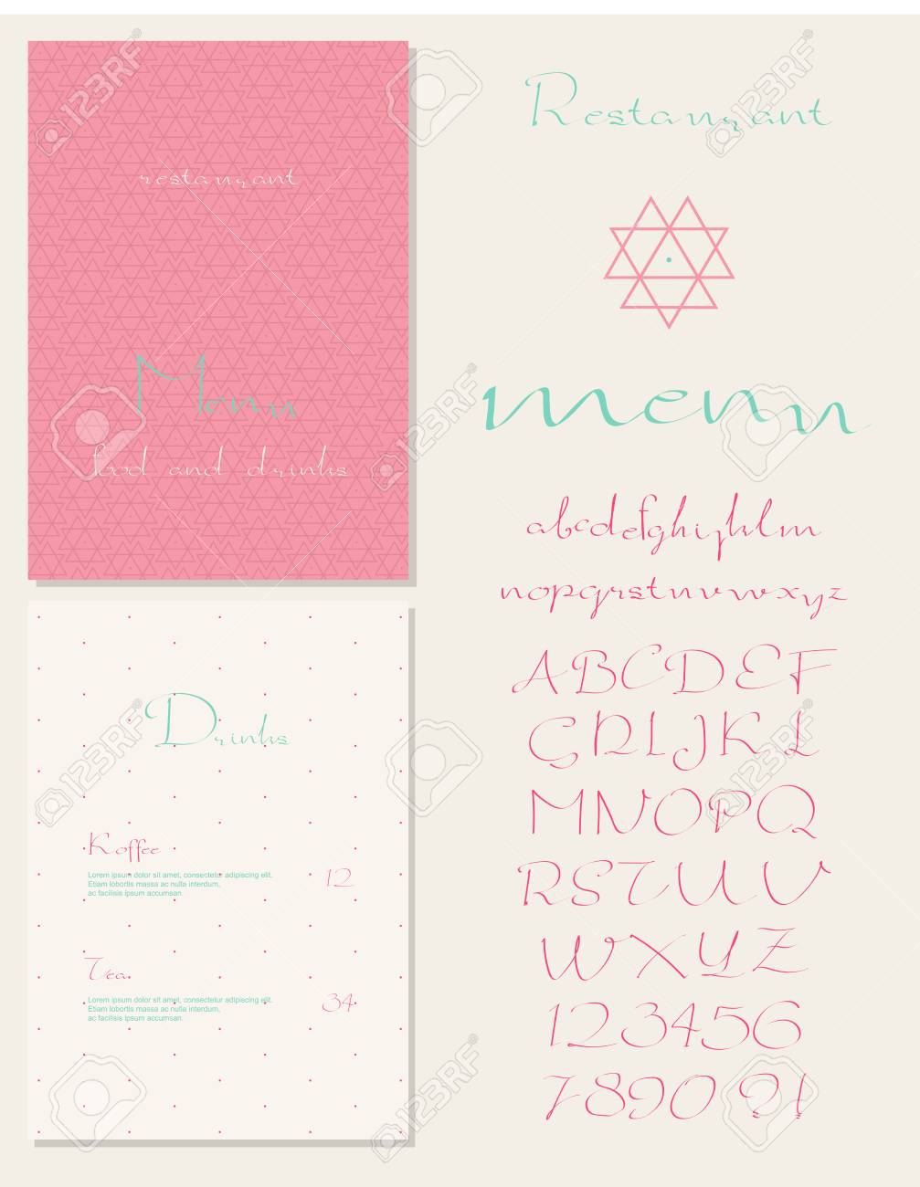 ビンテージのヌーボーのセット スタイルのレストラン メニューのデザイン フォント 文字 装飾的な項目 のイラスト素材 ベクタ Image 5185 ビンテージのヌーボーのセット スタイルのレストラン メニューのデザイン フォント 文字 装飾的な項目 のイラスト素材 ベクタ Image 5185