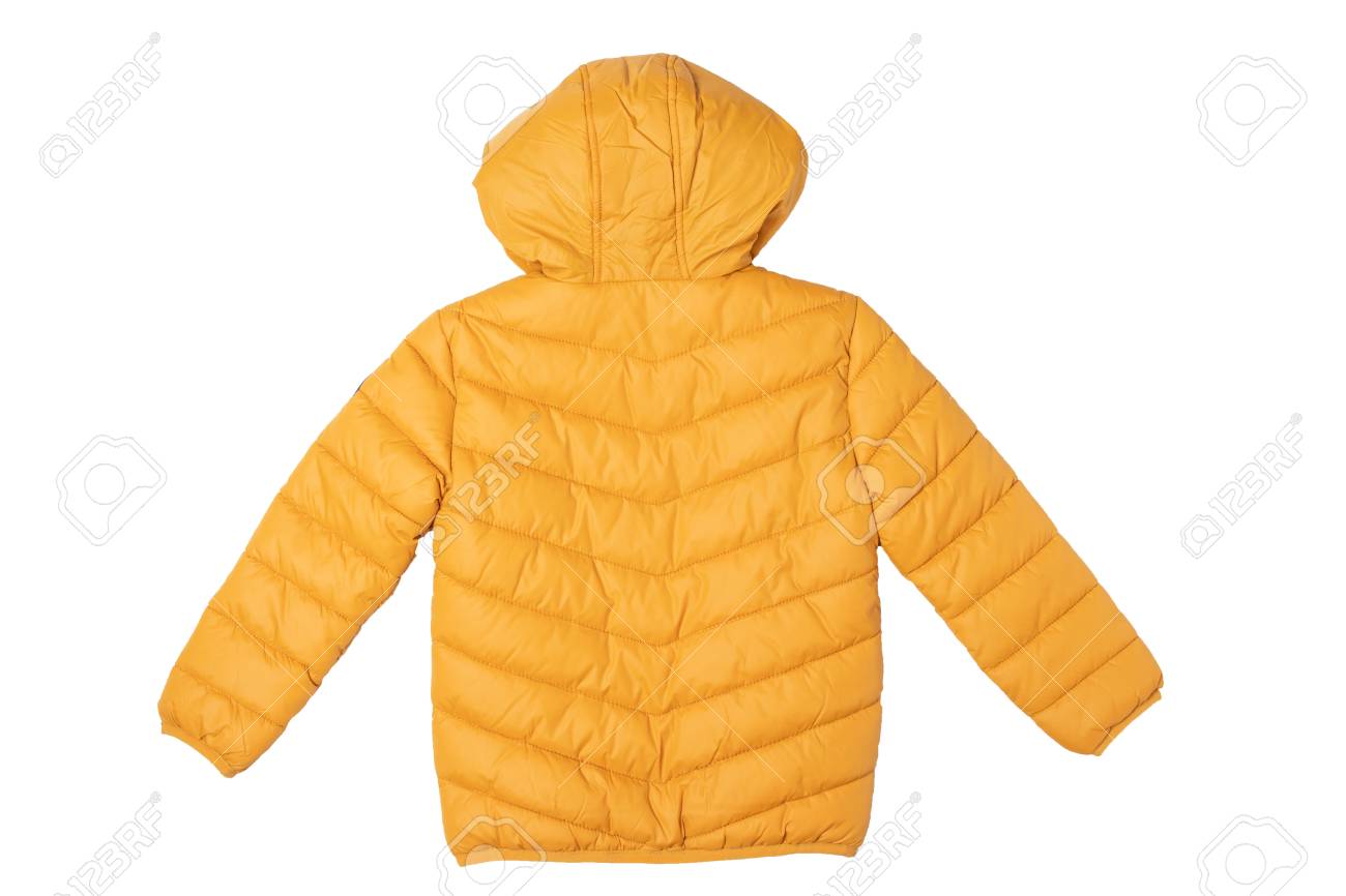 childrens yellow coat