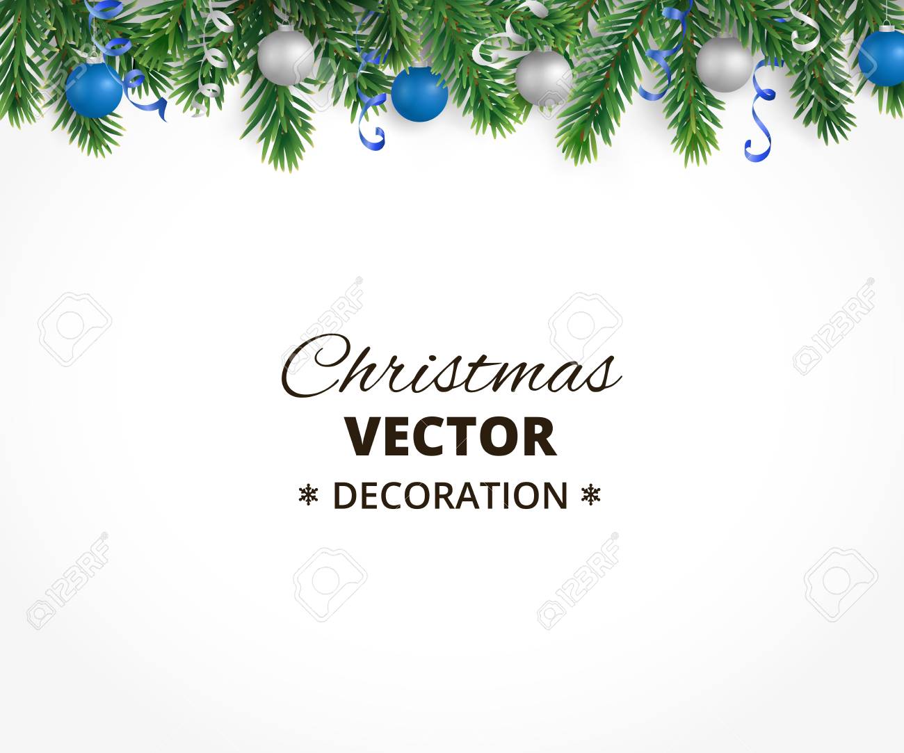 holiday background with christmas