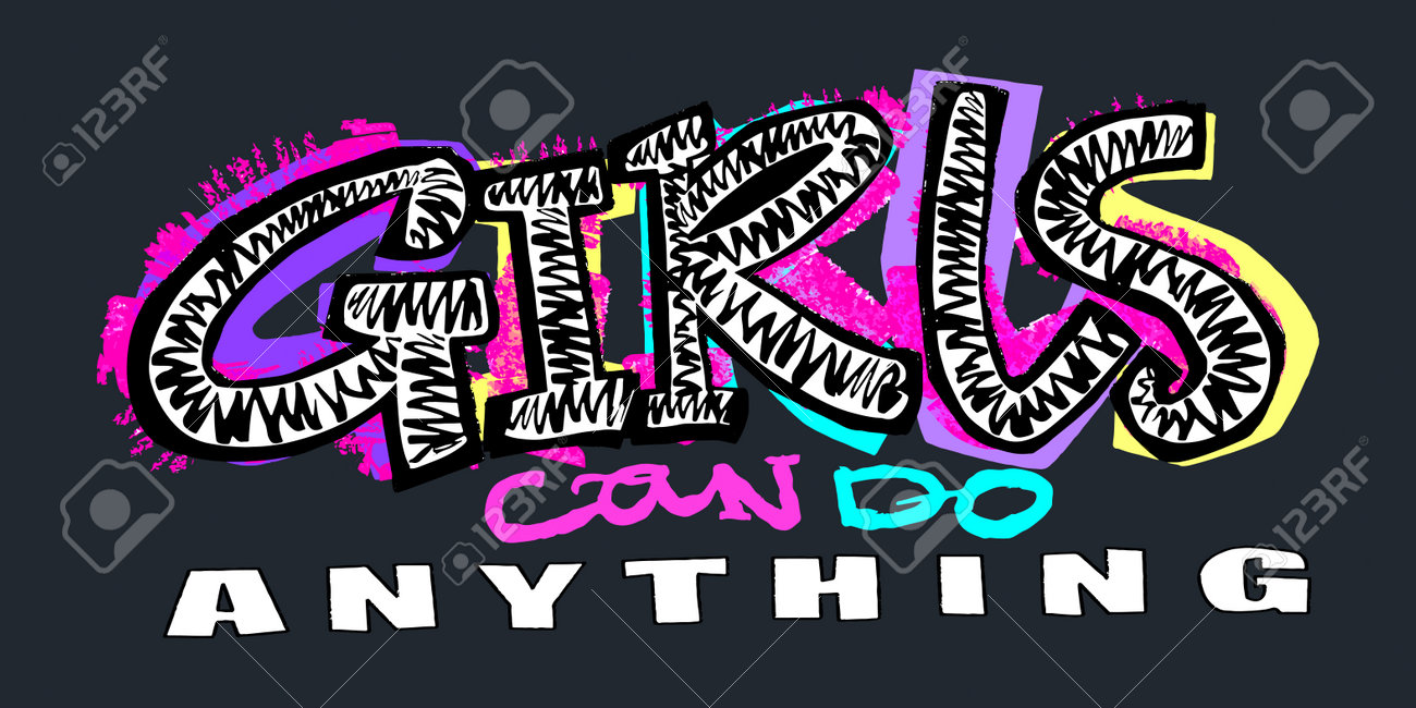hipster funky t shirt girls motivation print in graffiti urban motivation print