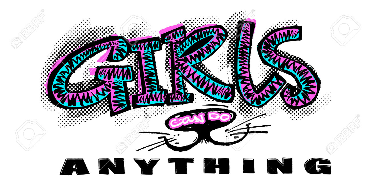 hipster funky t shirt girls motivation print in graffiti urban motivation print