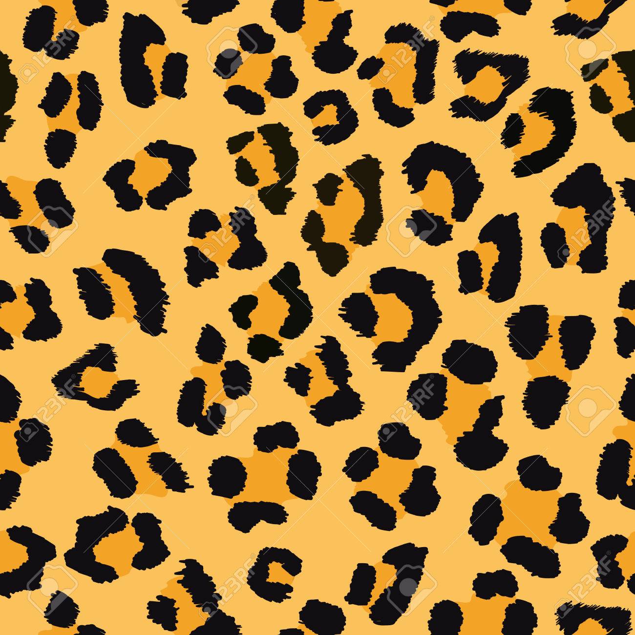 Leopard Pattern Royalty Free Cliparts Vectors And Stock Illustration Image