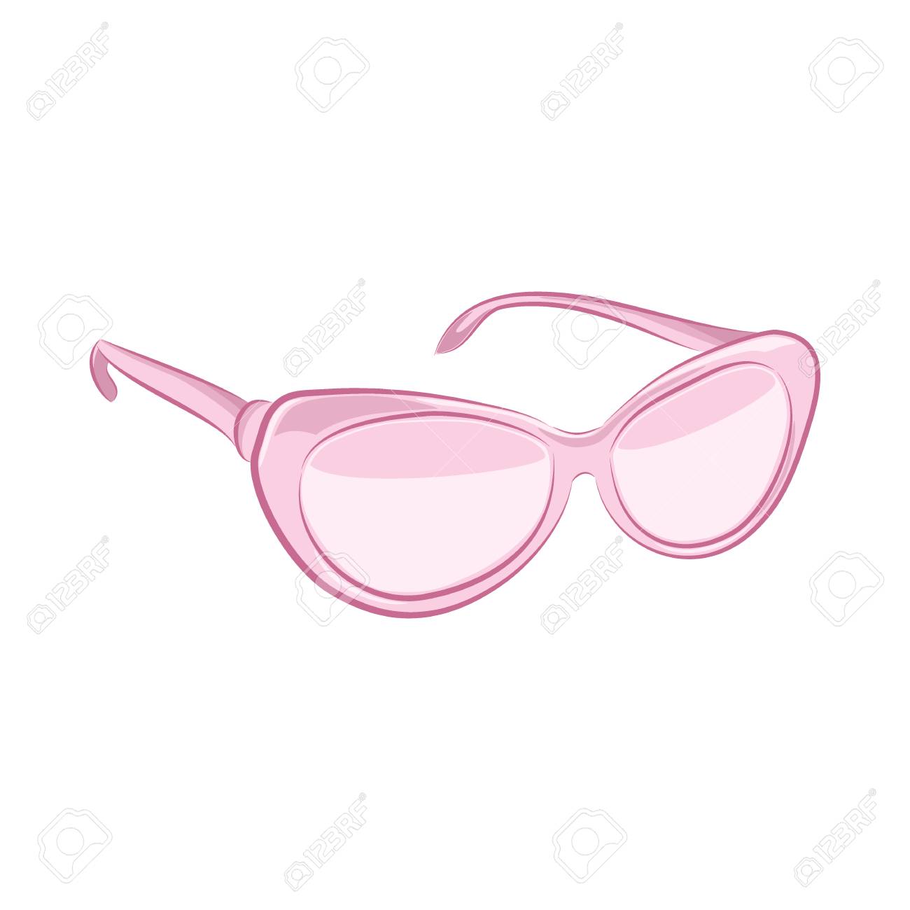 pink fashion glasses