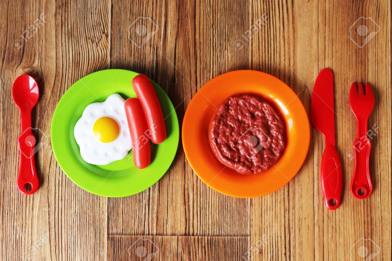 Set Of Kids Dishes Children S Toys Children S Kitchen Game