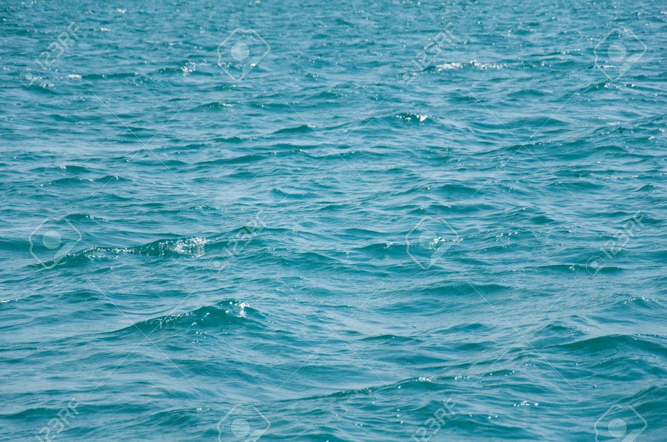 sea water top view