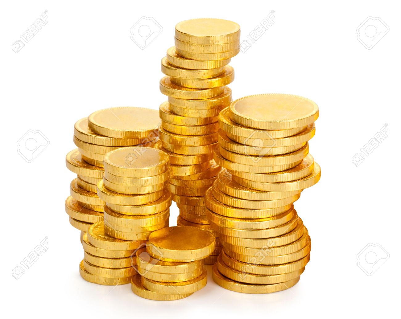 골드 래퍼에 초콜릿 돈 많이 로열티 무료 사진, 그림, 이미지 그리고 스톡포토그래피. Image 9359941