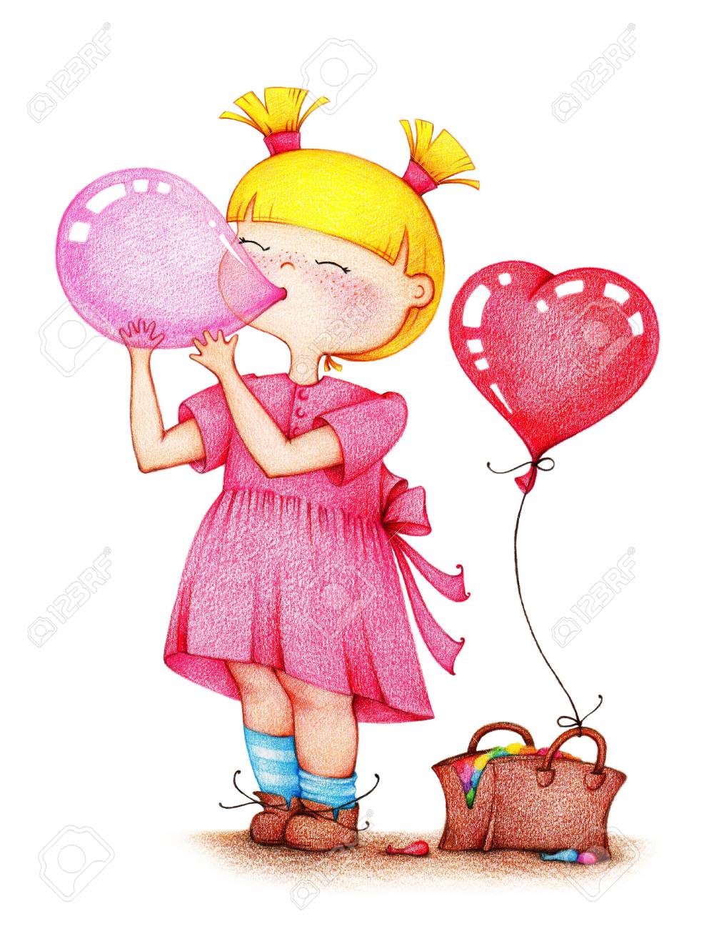 Balloon Girl Dress