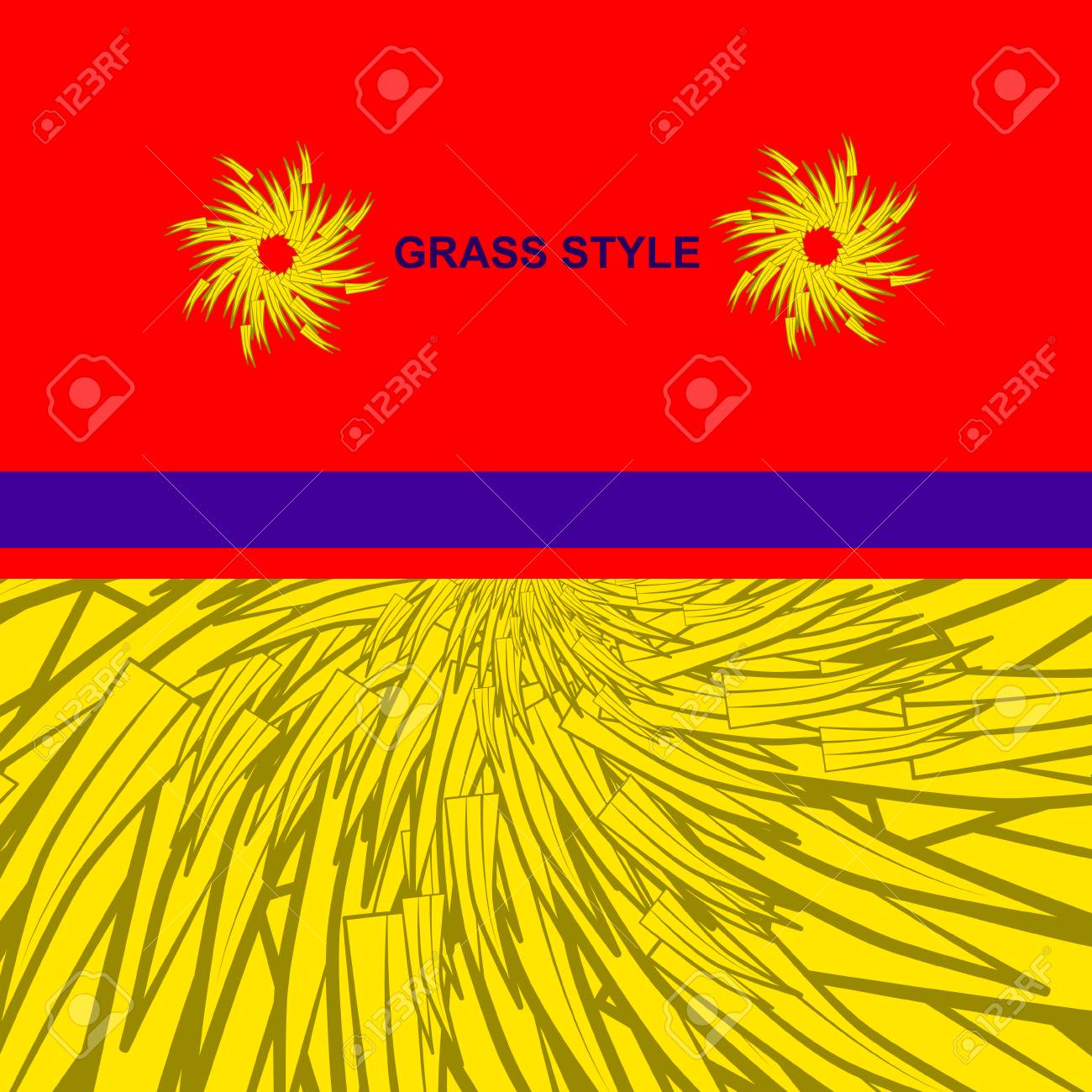Templates Gras Grafiken Gruss Oder Einladungskarte Illustration Lizenzfrei Nutzbare Vektorgrafiken Clip Arts Illustrationen Image 41902514