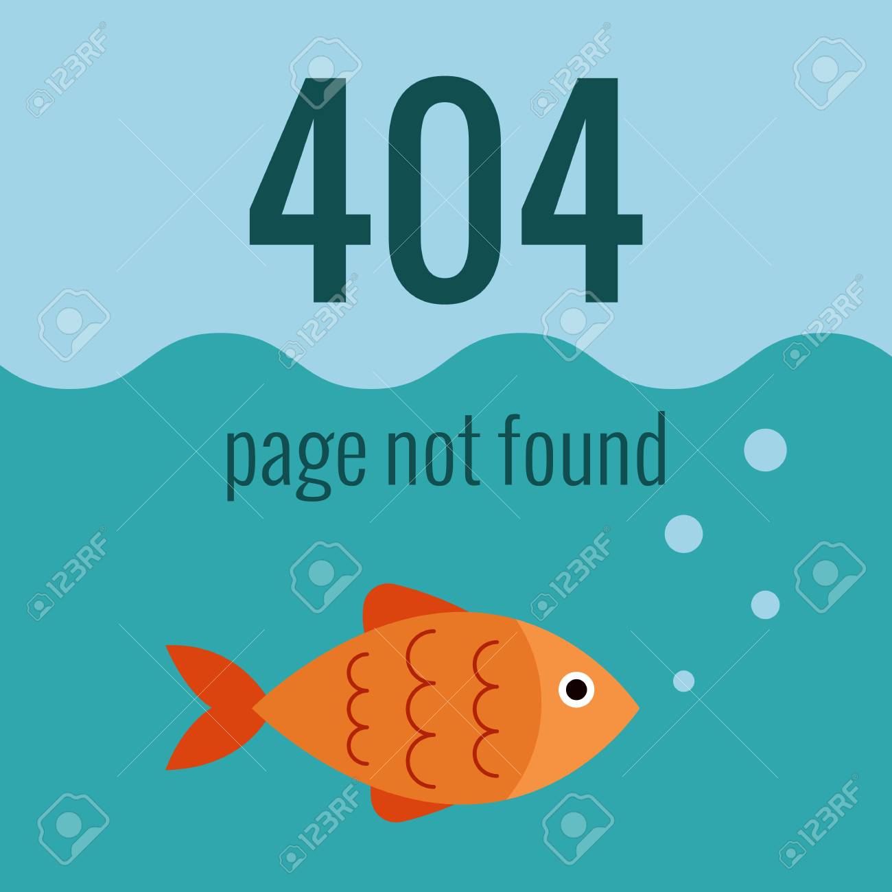 vector concept 404 error illustration for 404 page not found