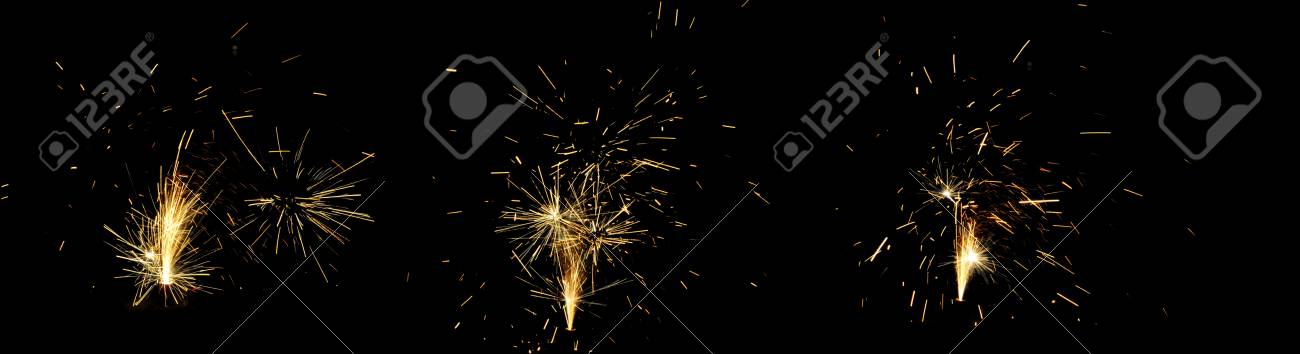 fireworks on guy fawkes night in taupo new zealand stock photo