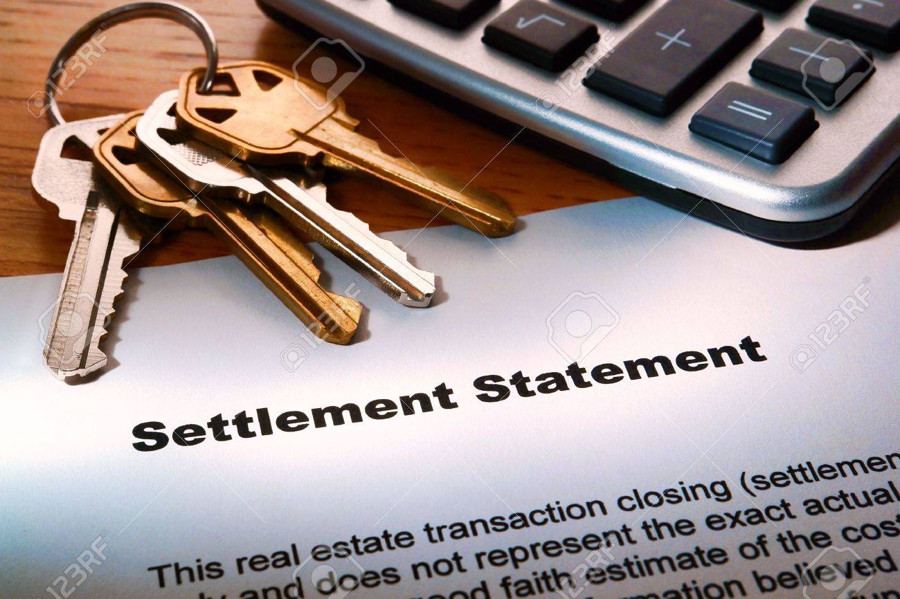 real estate home seller settlement statement realtor worksheet