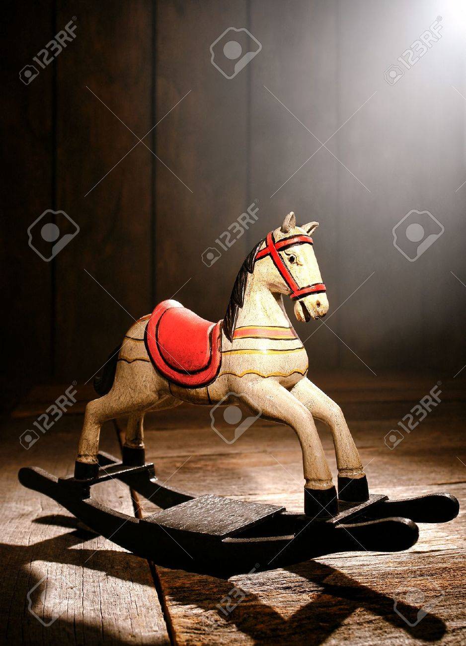 rocking horse toy wooden
