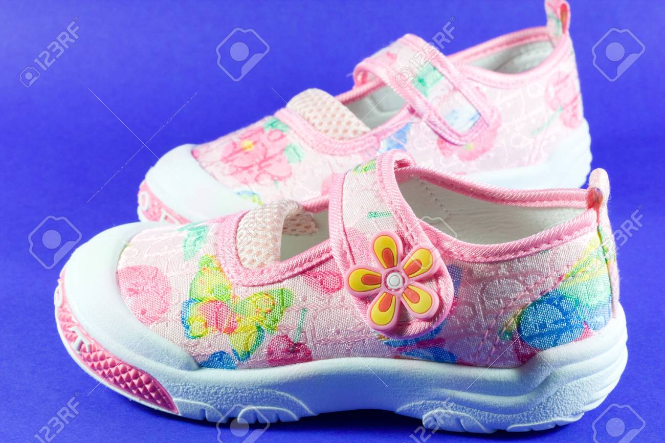 cute pink sneakers