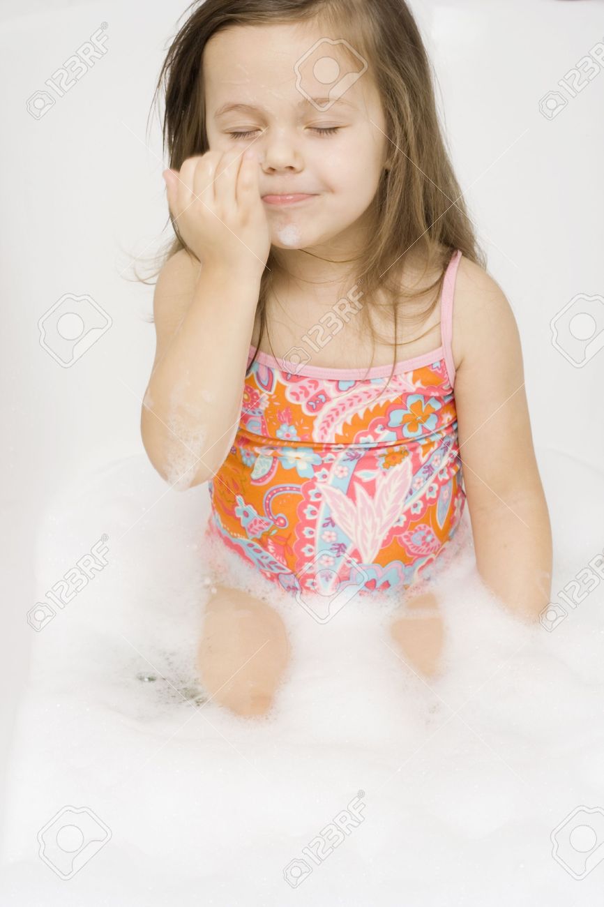 little girls wearing swimsuits