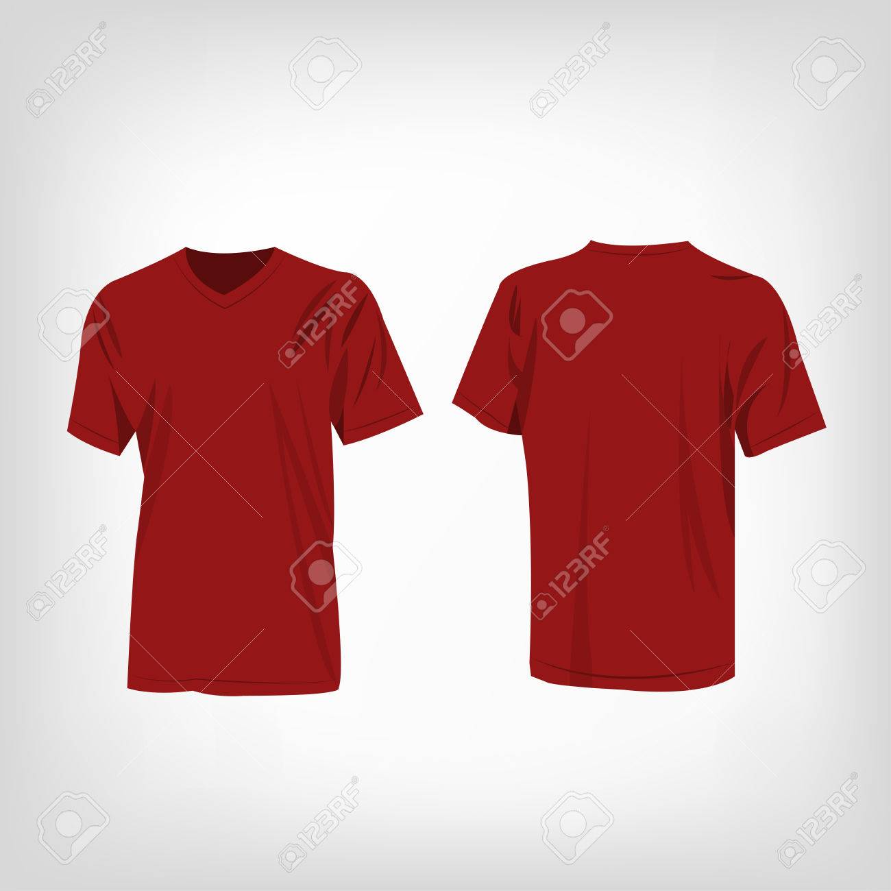 t shirt rouge