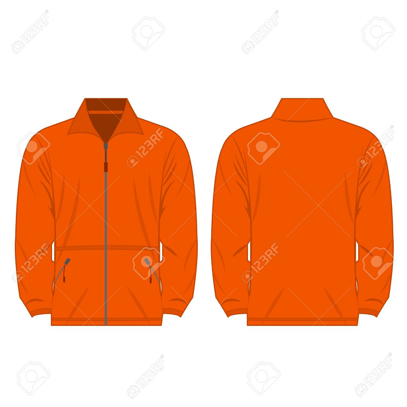 orange colour jacket