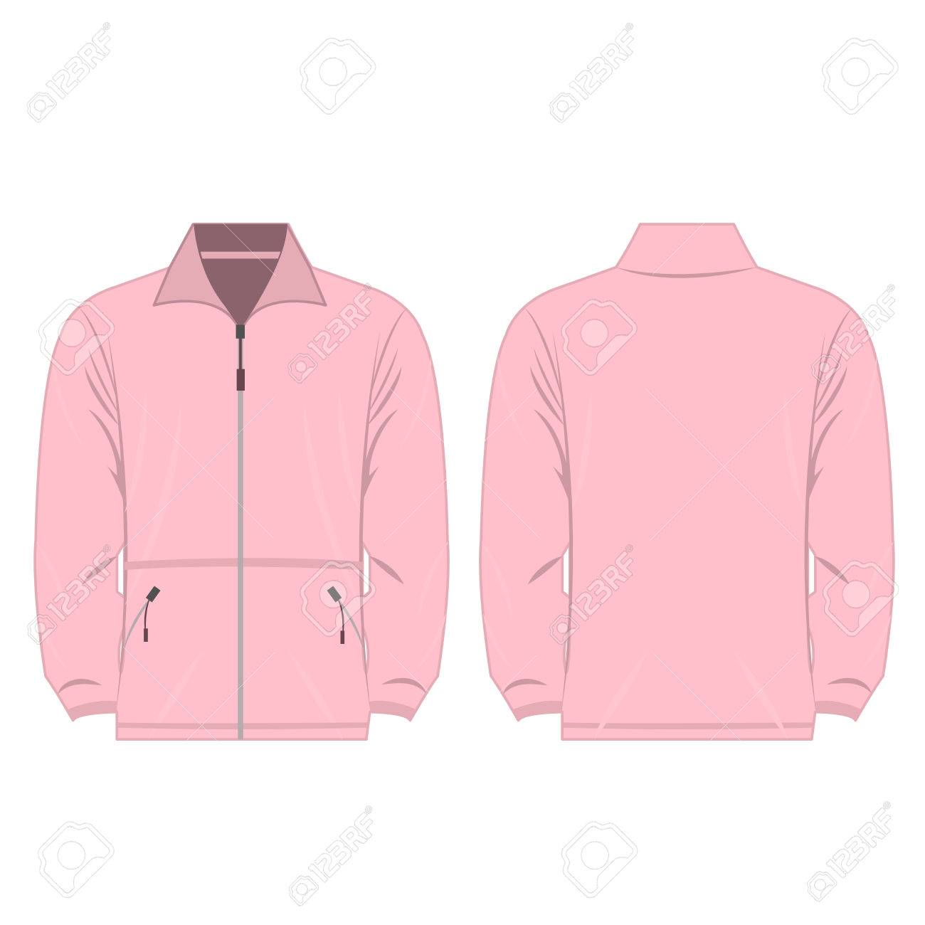 baby pink fleece jacket