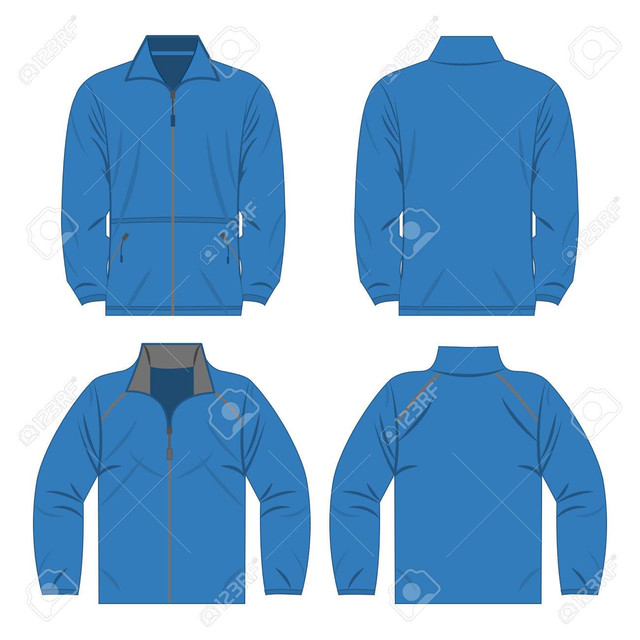 light blue fleece jacket