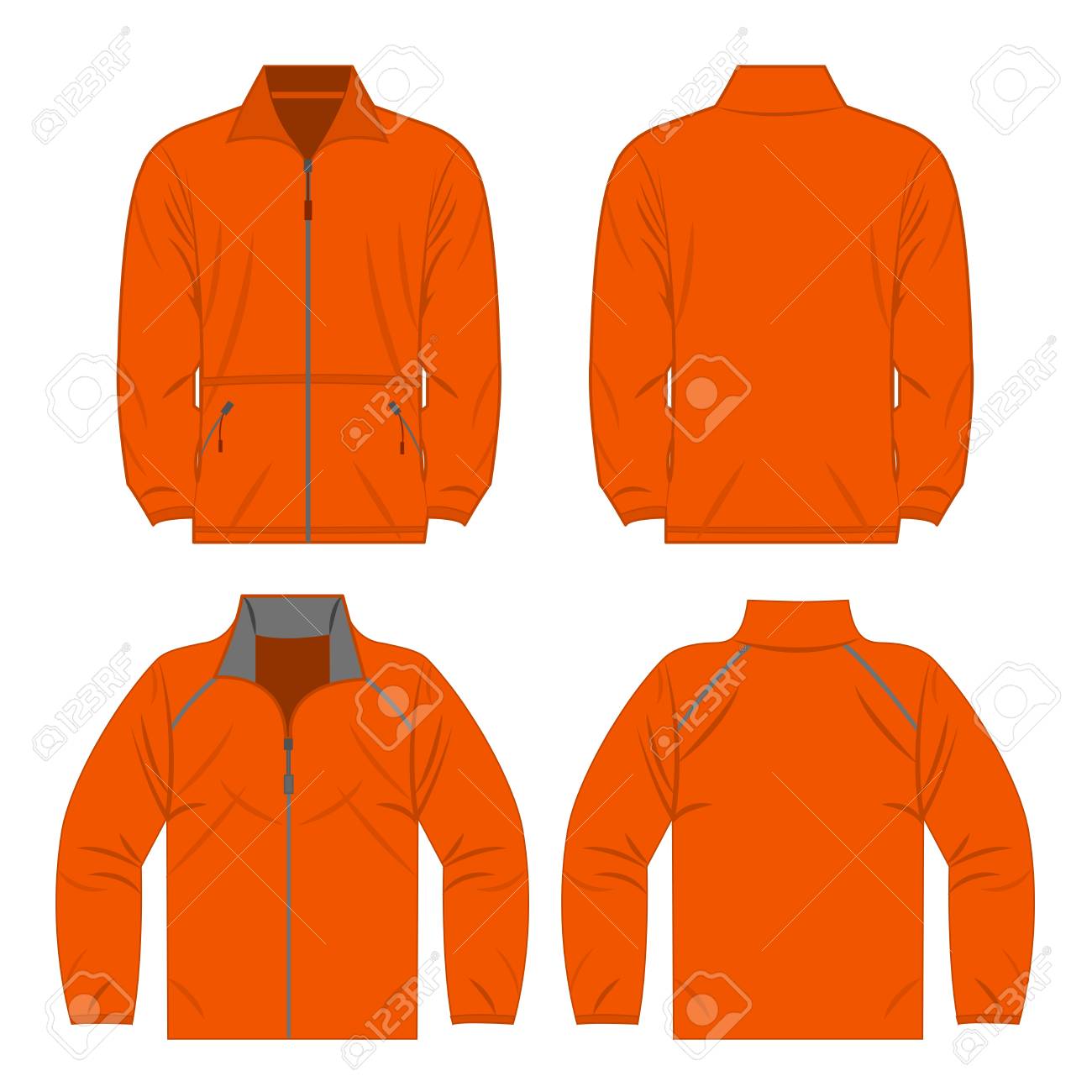 orange colour jacket