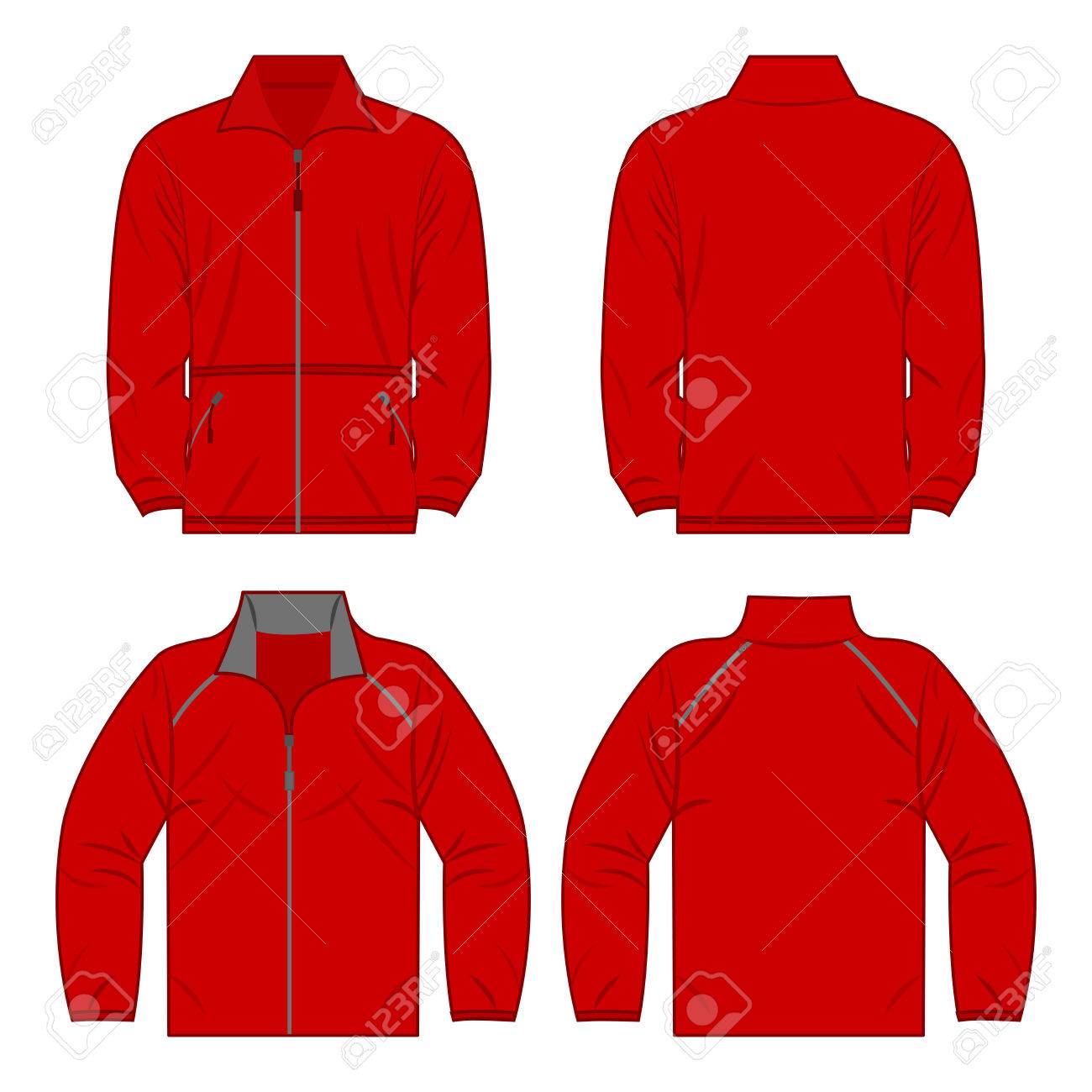red color jacket