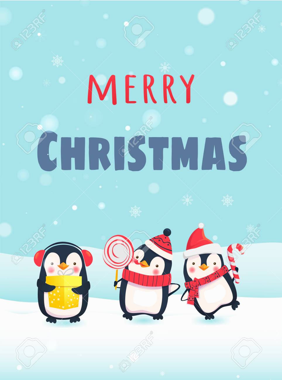 Joyeux Noel Avec Des Animaux Mignons Pingouins Avec Des Cadeaux De Noel Banque D Images Et Photos Libres De Droits Image Joyeux Noel Avec Des Animaux Mignons Pingouins Avec Des Cadeaux De Noel Banque D Images Et Photos Libres De Droits Image