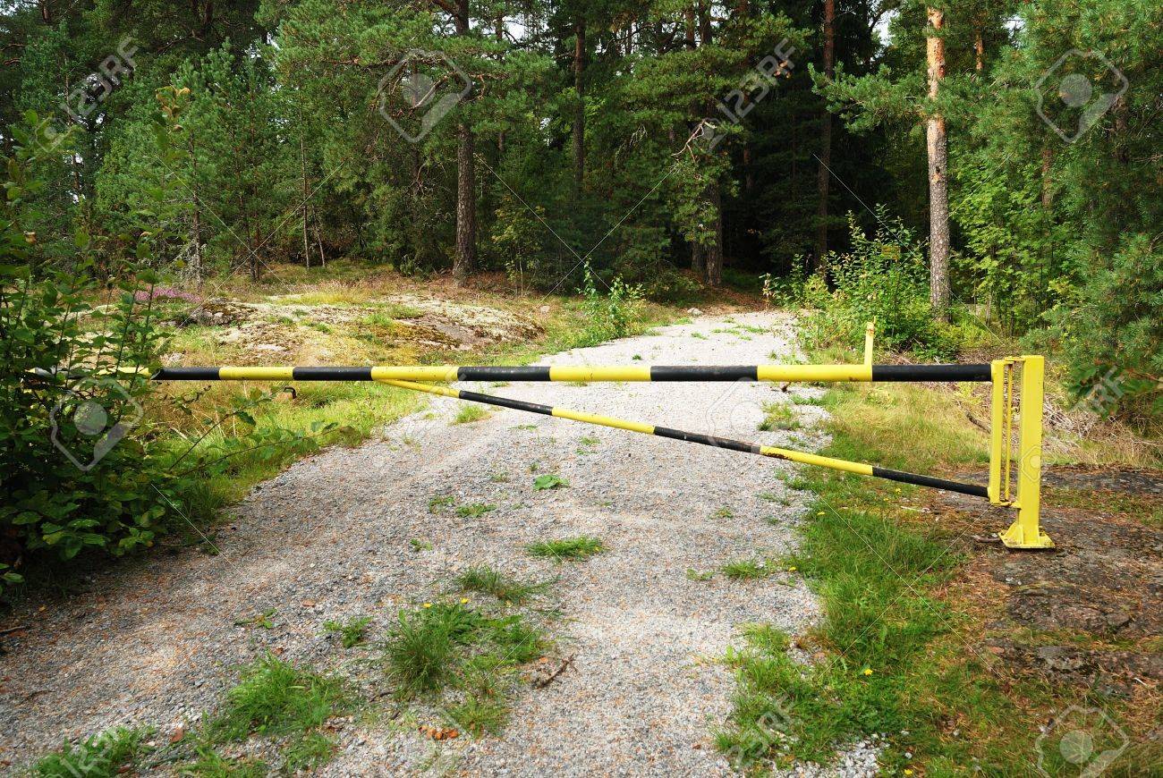Forest Road Closed To Protect Wildlife Yellow And Black Gate Stock Photo Picture And Royalty Free Image Image Forest Road Closed To Protect Wildlife Yellow And Black Gate Stock Photo Picture And Royalty Free Image Image