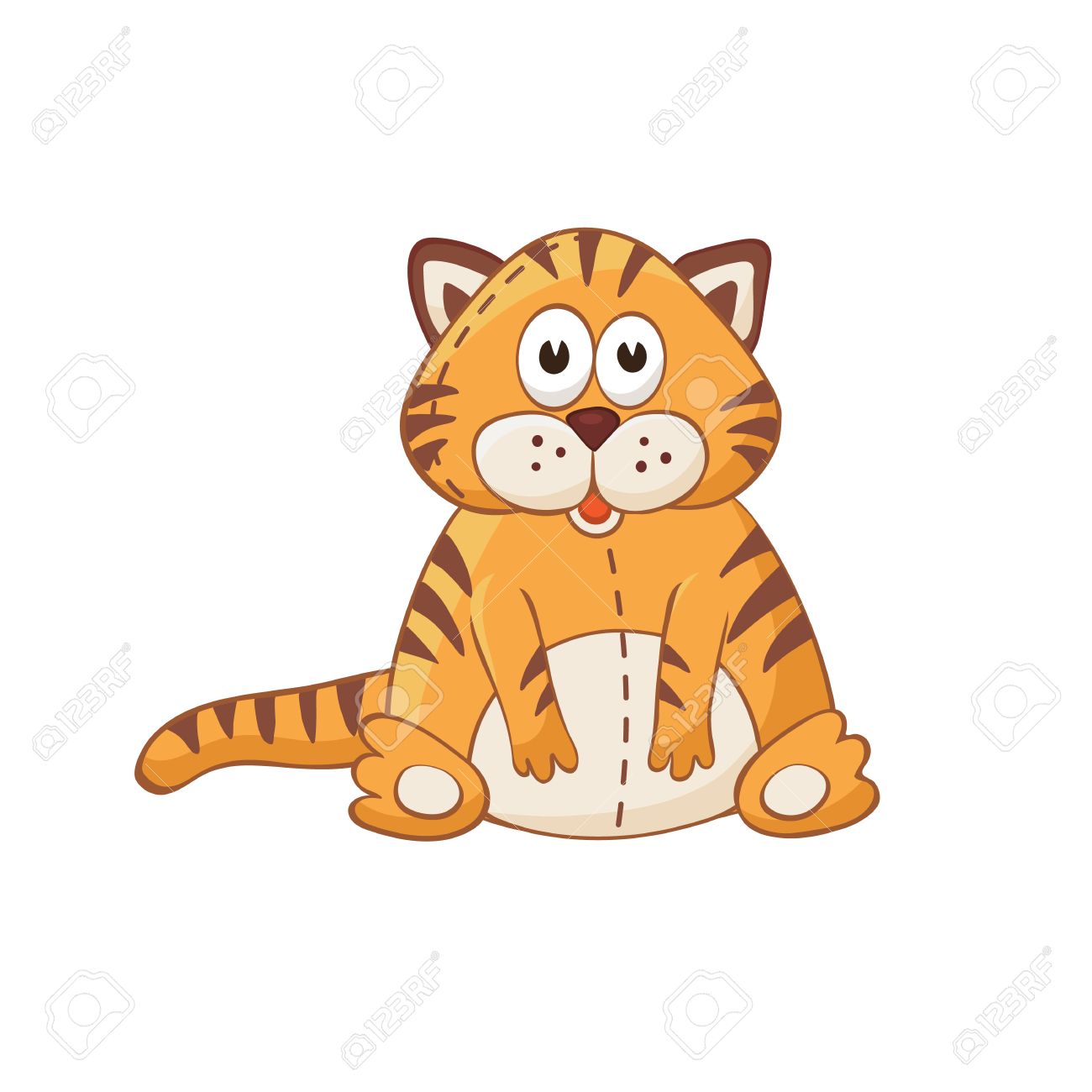 Animal Mignon De Bande Dessinee Cartoon Caractere Chat Tigre De Bande Dessinee Peluche Clip Art Libres De Droits Vecteurs Et Illustration Image Animal Mignon De Bande Dessinee Cartoon Caractere Chat Tigre De Bande Dessinee Peluche Clip Art Libres De Droits Vecteurs Et Illustration Image