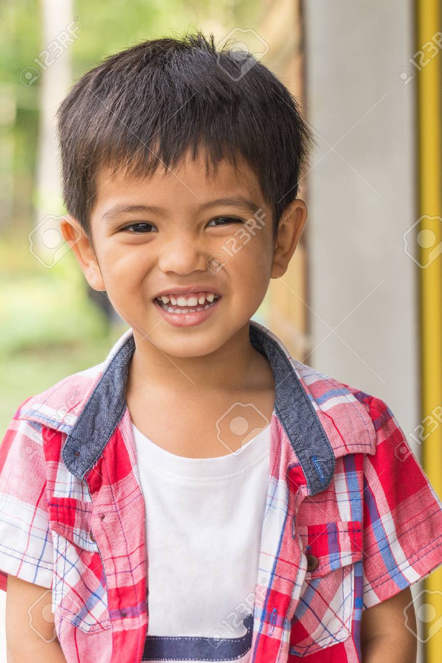 Cute Outdoor Portrait Of Happy Smiling Asian Thai Little Boy Stock Photo 57874681 Cute Outdoor Portrait Of Happy Smiling Asian Thai Little Boy Stock Photo 57874681