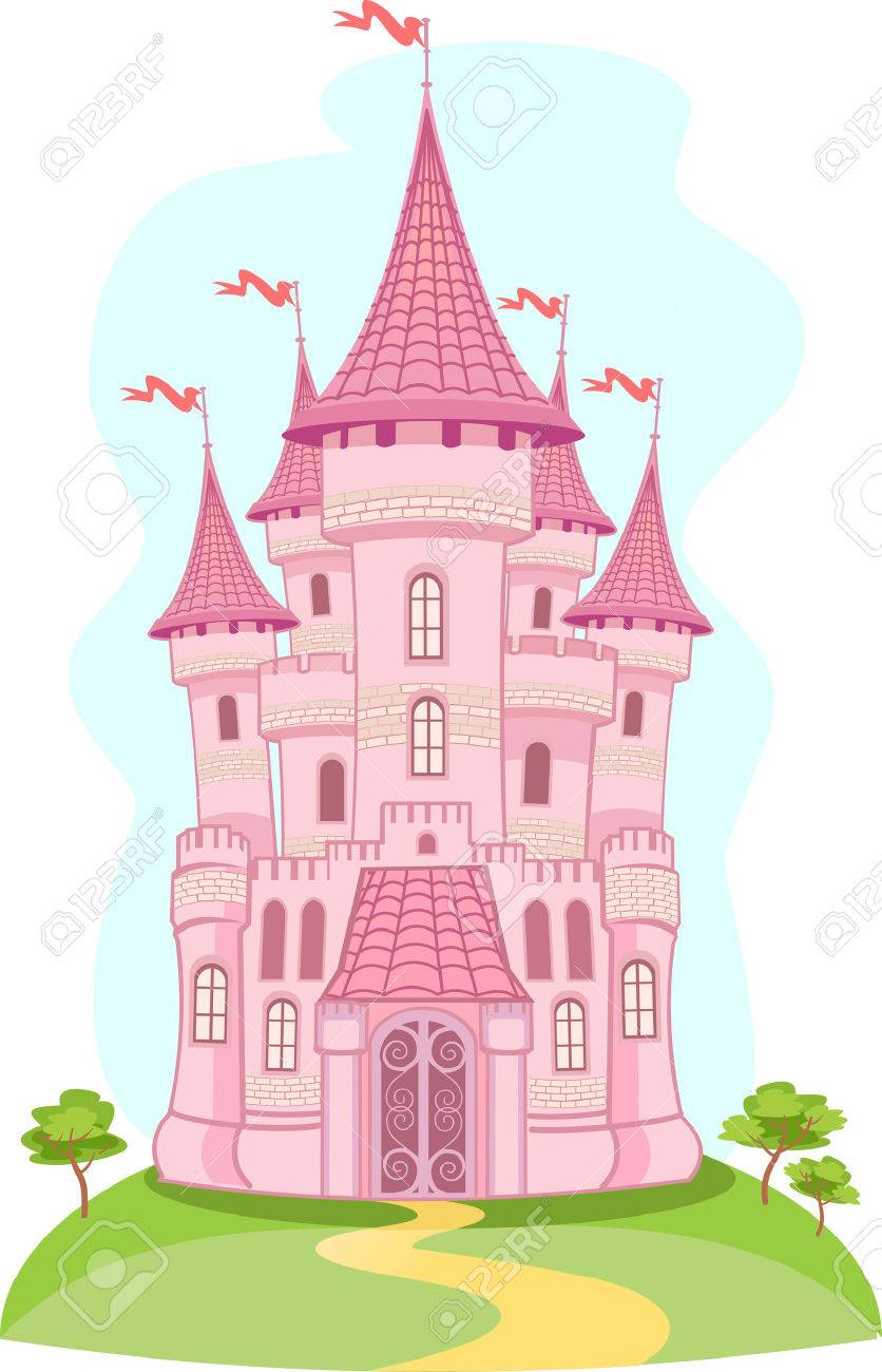 Fairytale Castle Air Castle Royalty Free Cliparts Vectors And Stock Illustration Image