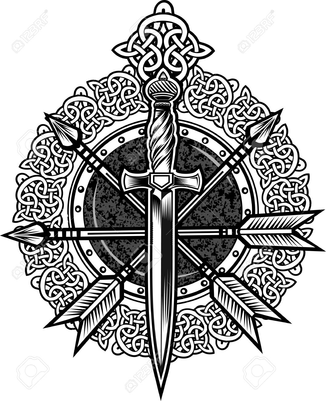 Vikings Tattoo Royalty Free SVG, Cliparts, Vectors, and Stock Illustration.  Image 49714072., image size:1059x1300
