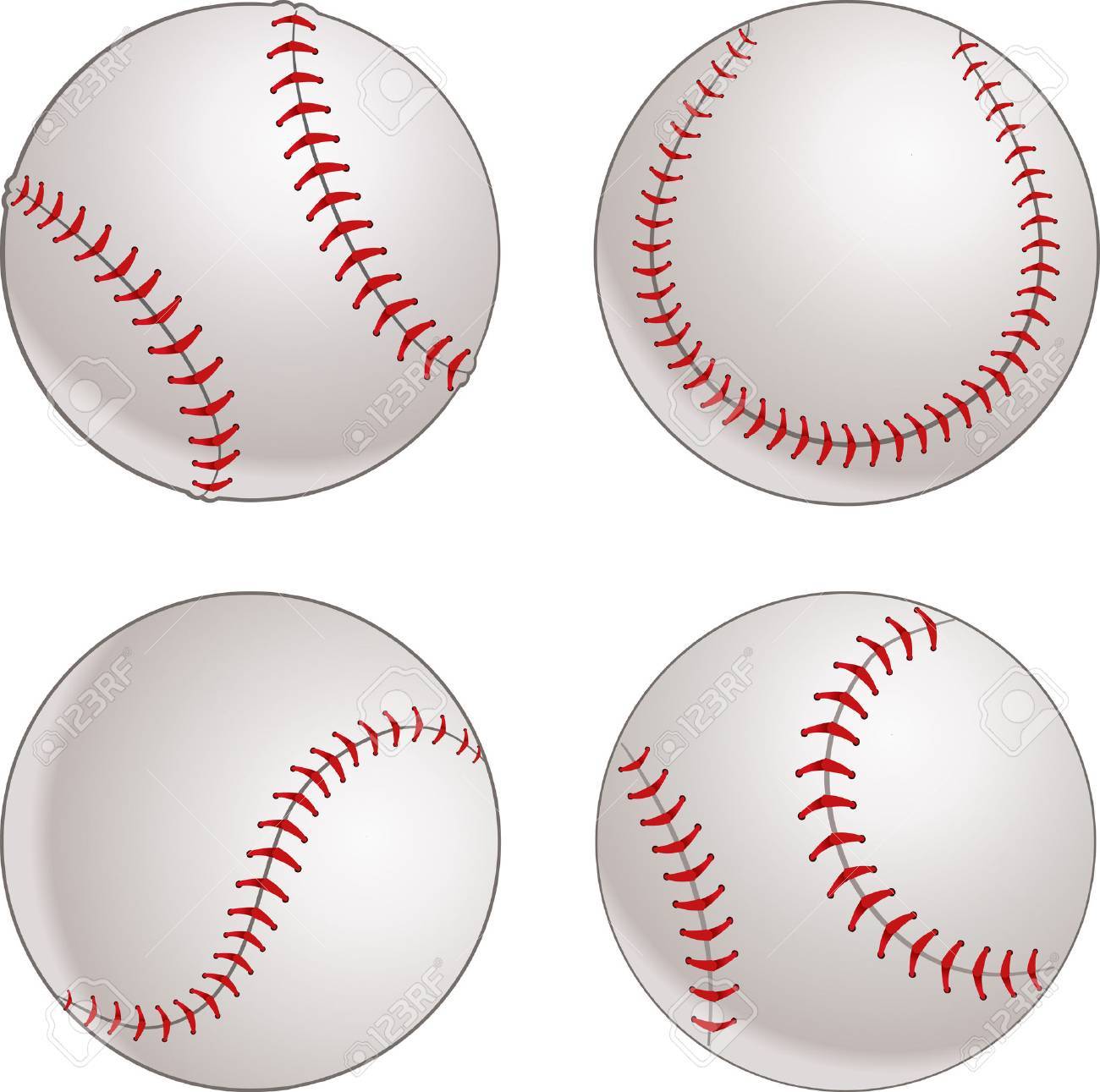 野球ボール のイラスト素材 ベクタ Image