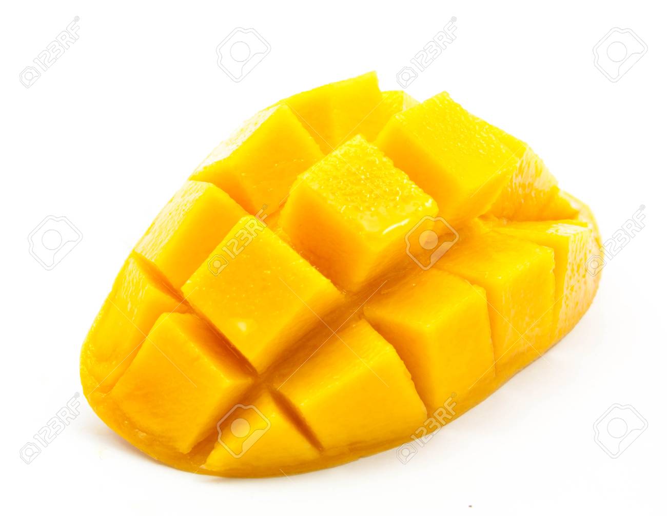 Slice Of Mango On A White Background Stock Photo Picture And Royalty Free Image Image Slice Of Mango On A White Background Stock Photo Picture And Royalty Free Image Image