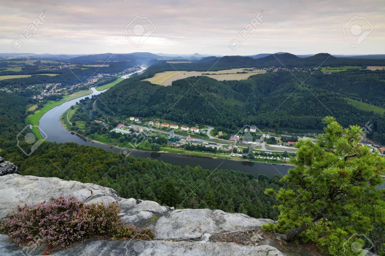 view of elbe river