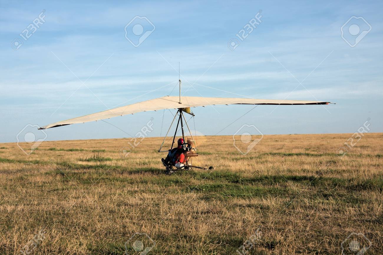 The Motor Hang Glider On The Runway At Sunset Stock Photo Picture And Royalty Free Image Image The Motor Hang Glider On The Runway At Sunset Stock Photo Picture And Royalty Free Image Image