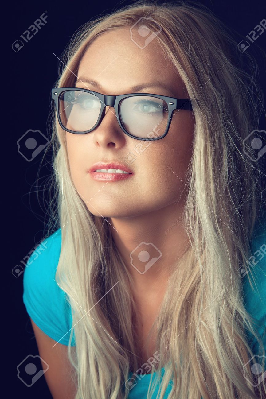 Tape Bondage Pics Blonde Girl With Glasses