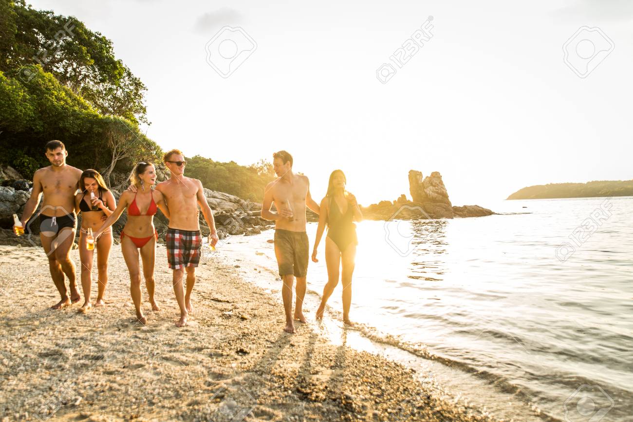 fun tropical activity nudists