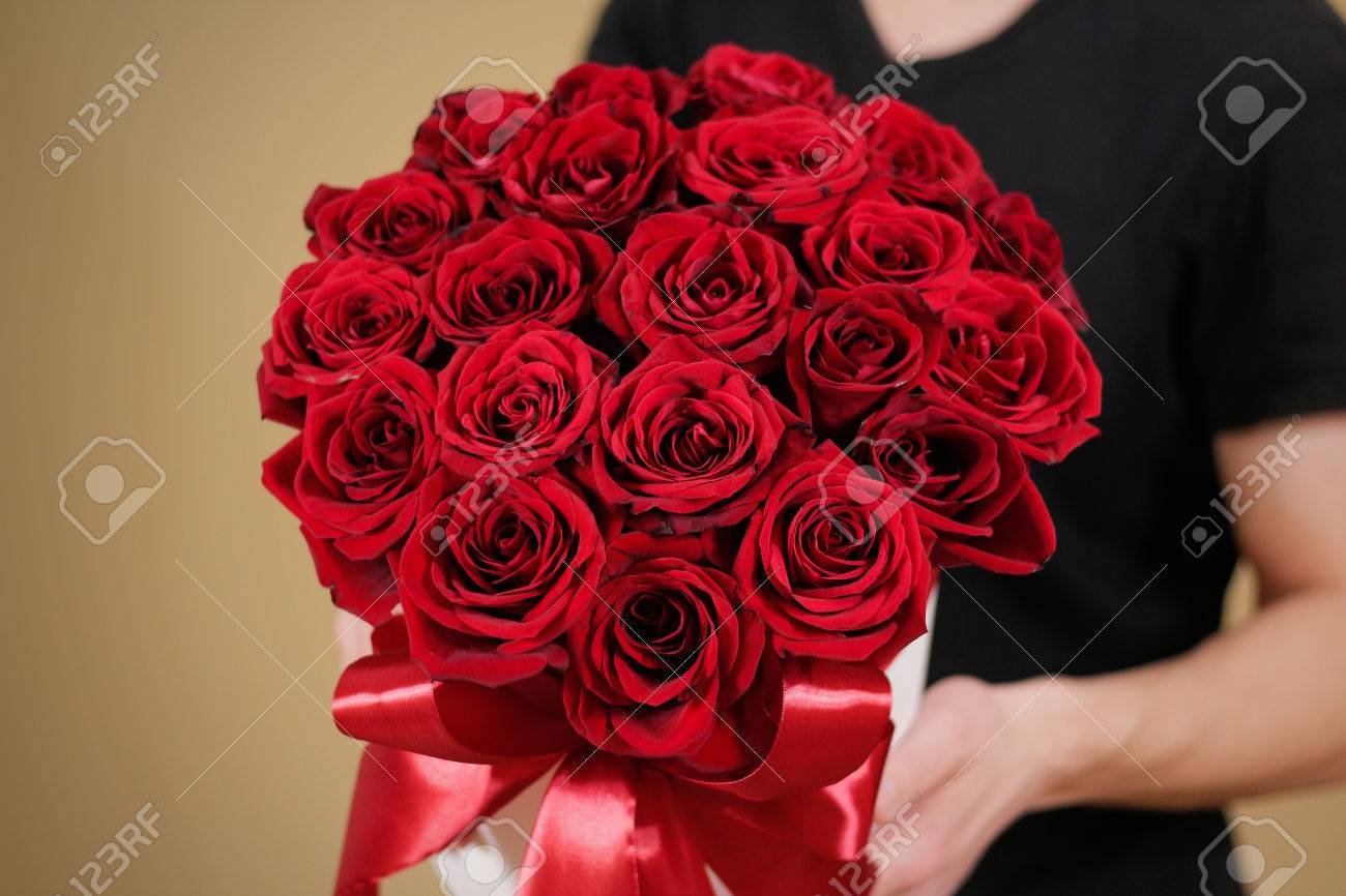 black shirt with red roses
