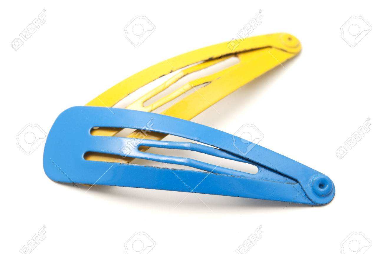 Yellow hair barrette Clearance