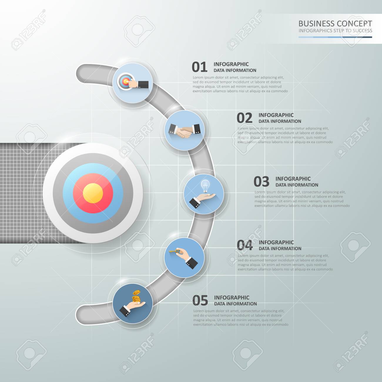 design business circle concept