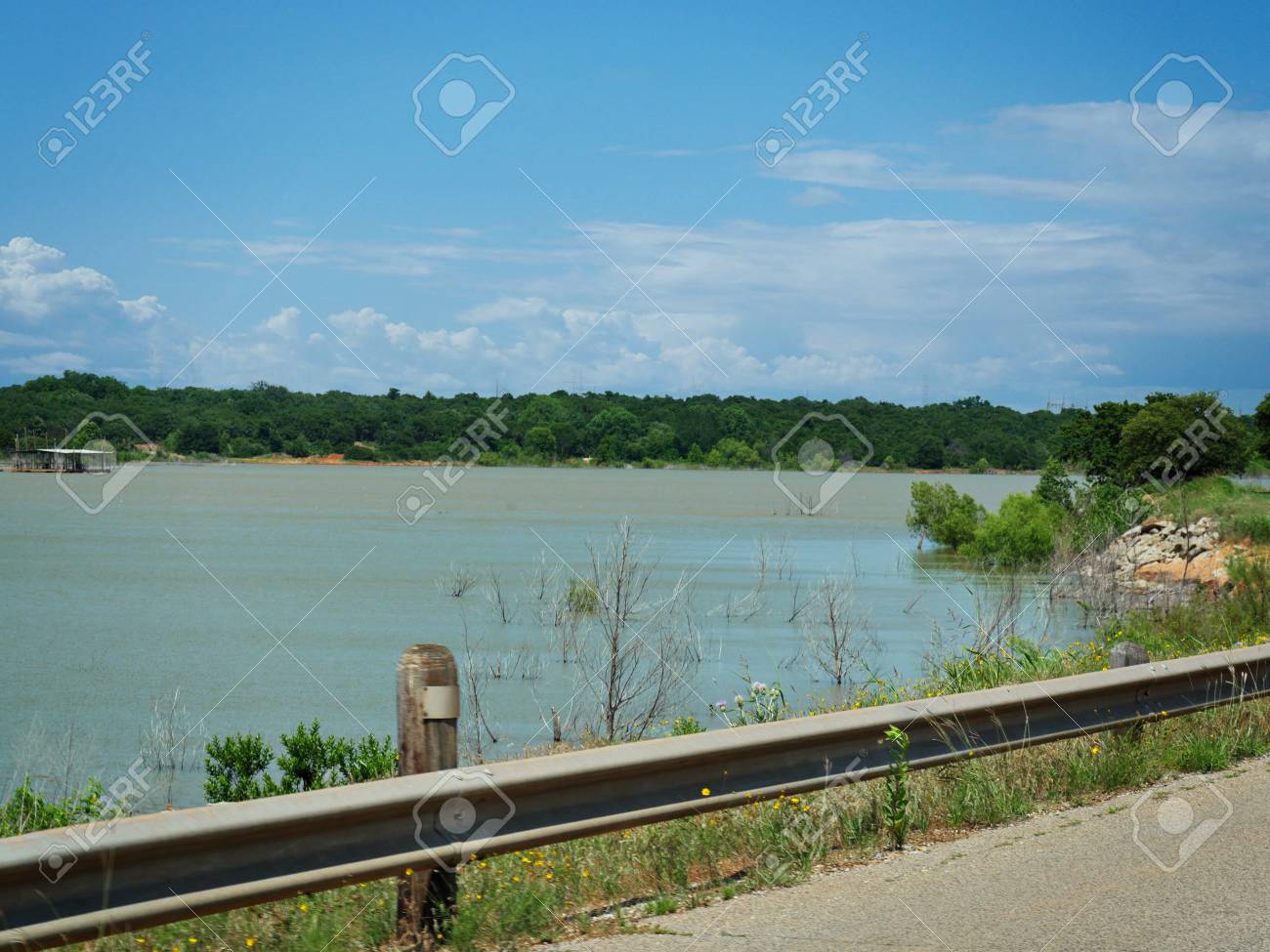 Lake Stanley Draper By The Roadside Lake Stanley Draper Is A Stock Photo Picture And Royalty Free Image Image 81276082