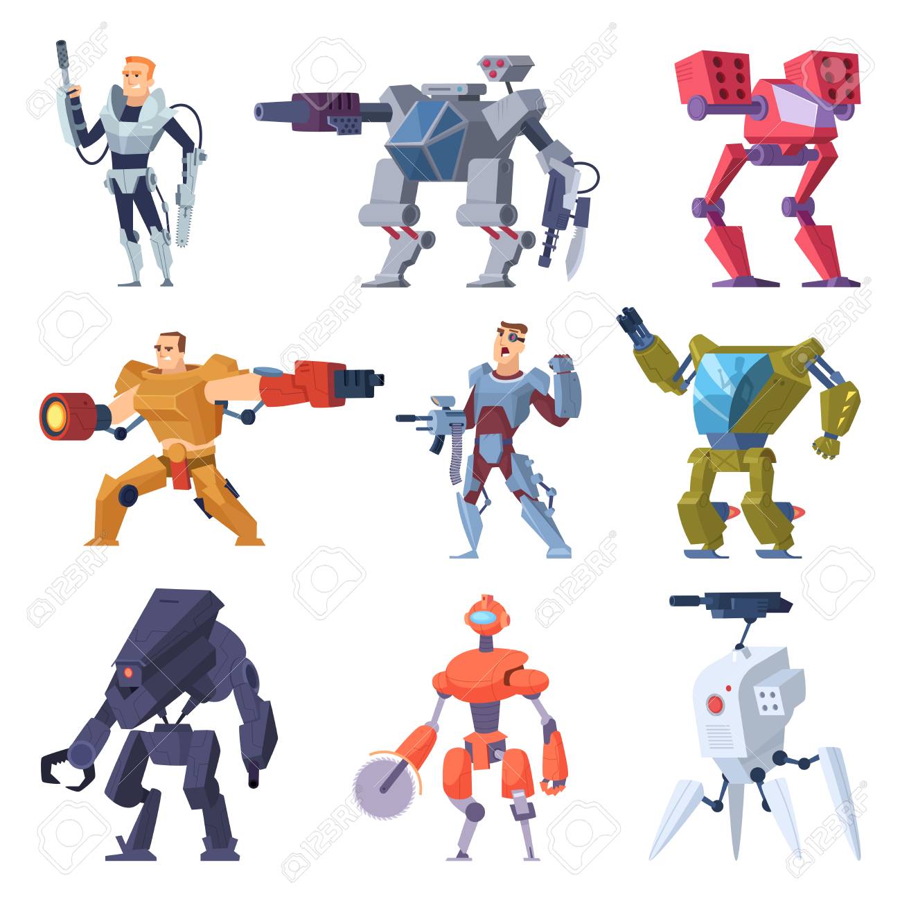 Combat Robots Armor Transformers Android Protective Electronic Soldier Future Weapon Vector Characters Illustration Of Robot Machine Combat Robotic Technology Royalty Free Cliparts Vectors And Stock Illustration Image Combat Robots Armor Transformers Android Protective Electronic Soldier Future Weapon Vector Characters Illustration Of Robot Machine Combat Robotic Technology Royalty Free Cliparts Vectors And Stock Illustration Image