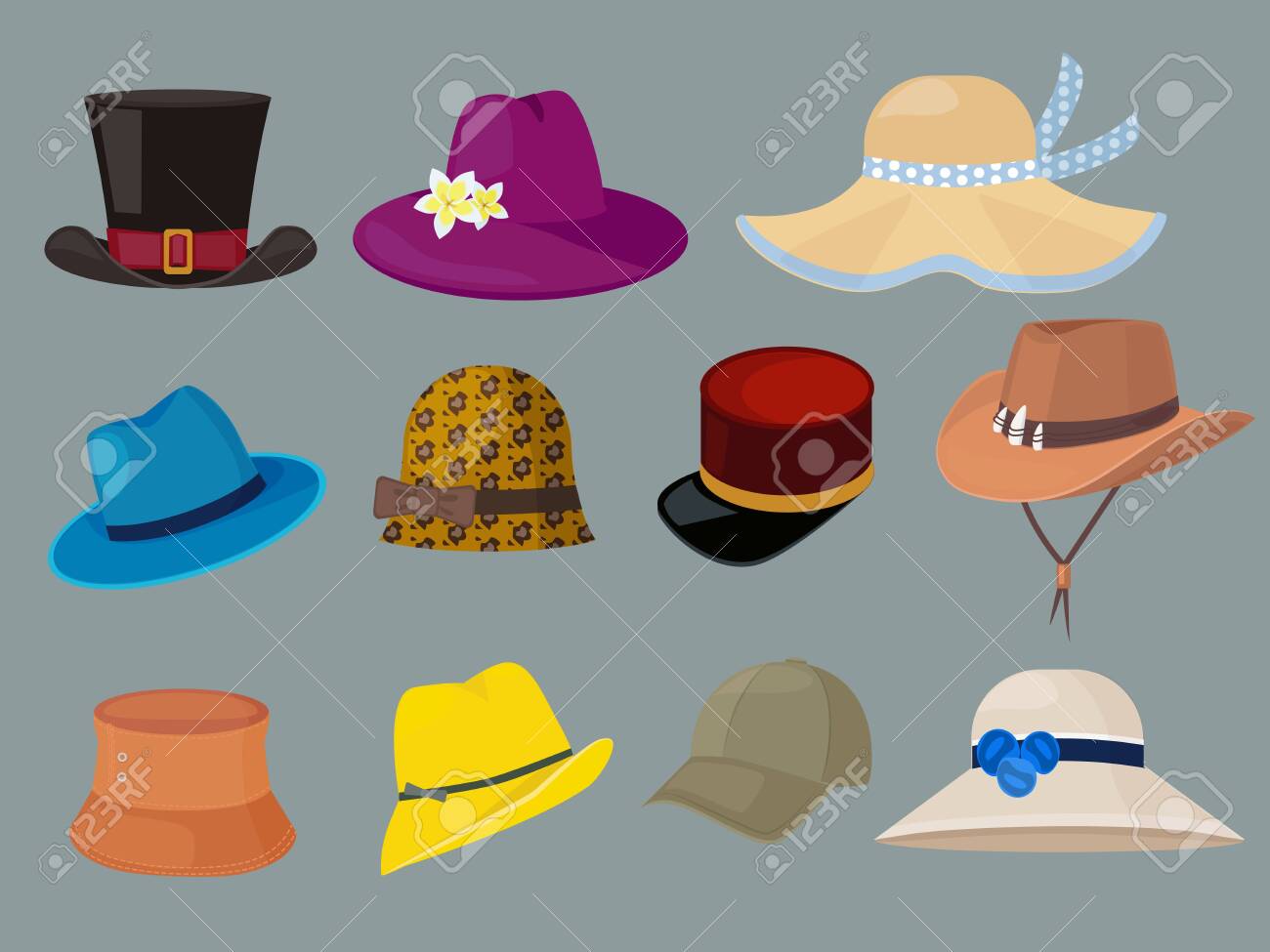 modern hats
