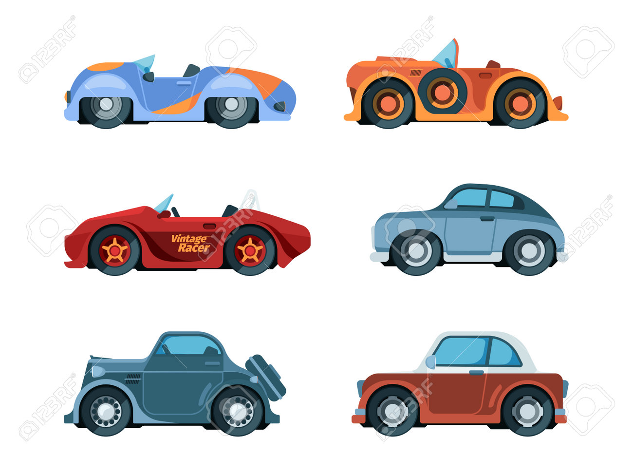 Retro cars. Old style vehicles urban transportation wheels driving car garish vector vintage collection in flat style. Car retro, classic old vintage vehicle illustration - 166224065 Retro cars. Old style vehicles urban transportation wheels driving car garish vector vintage collection in flat style. Car retro, classic old vintage vehicle illustration - 166224065